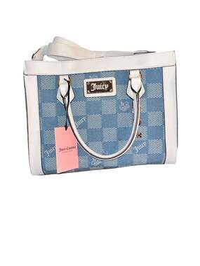 Juicy Couture Miss Independent Denim Tote Bag in Medium Wash